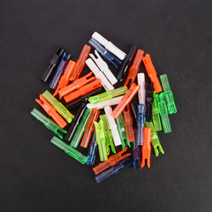 12pcs Arrow Nock For 0.244in 6.2mm ID Shaft Archery Accessory