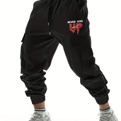 Casual Stretch Cargo Pants Men's Joggers Spring Summer Outdoor