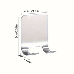 Wall Mounted Razor Holder No Drilling Bathroom Hook Rack