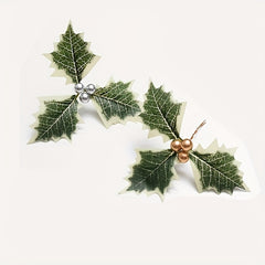 Red Fruit Christmas Tree Decoration DIY Bonsai Branch Plug