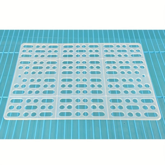 Small Pet Grid Mat Plastic Rabbit Foot Pad Small Animal Footboard