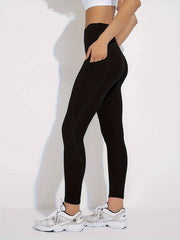 Women's High Waisted Leggings with Pockets Tummy Control