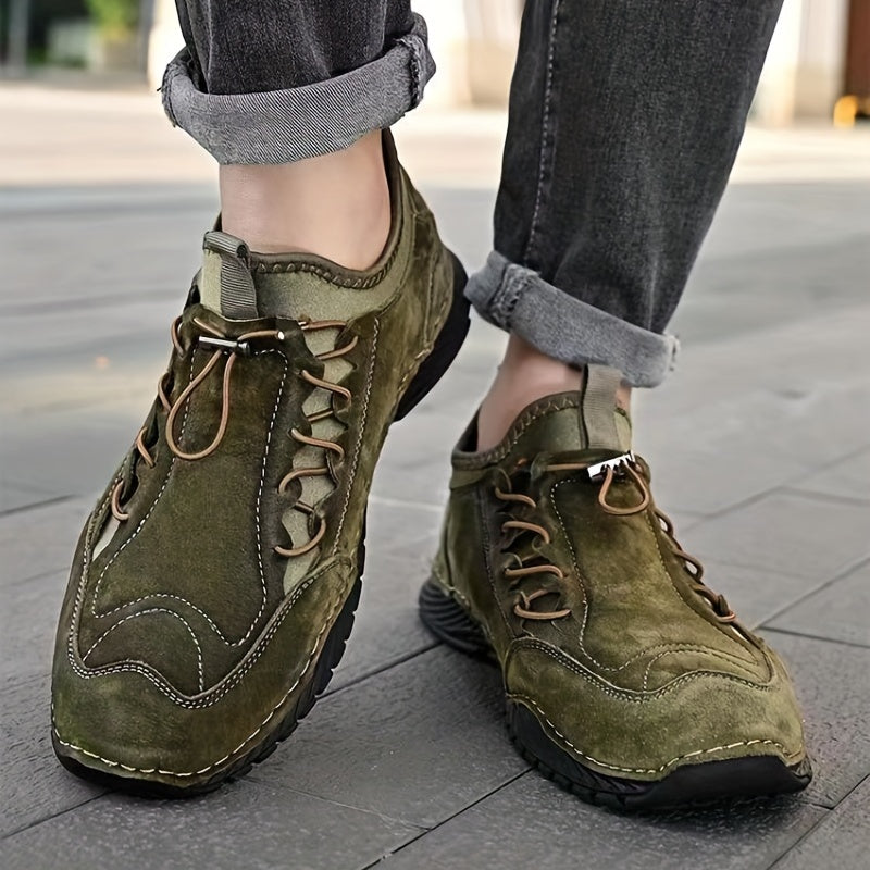 Men's No Tie Loafer Shoes Lightweight Slip On Shoes