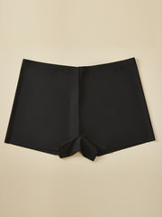 5pcs Seamless Low Waist Boyshorts Panties Women's Lingerie
