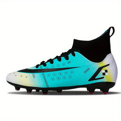 Kid's Spiked Football Cleats for Outdoor Training and Competition