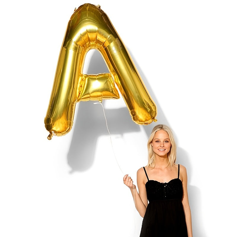 40in Golden Letter Balloons - Great for Parties!