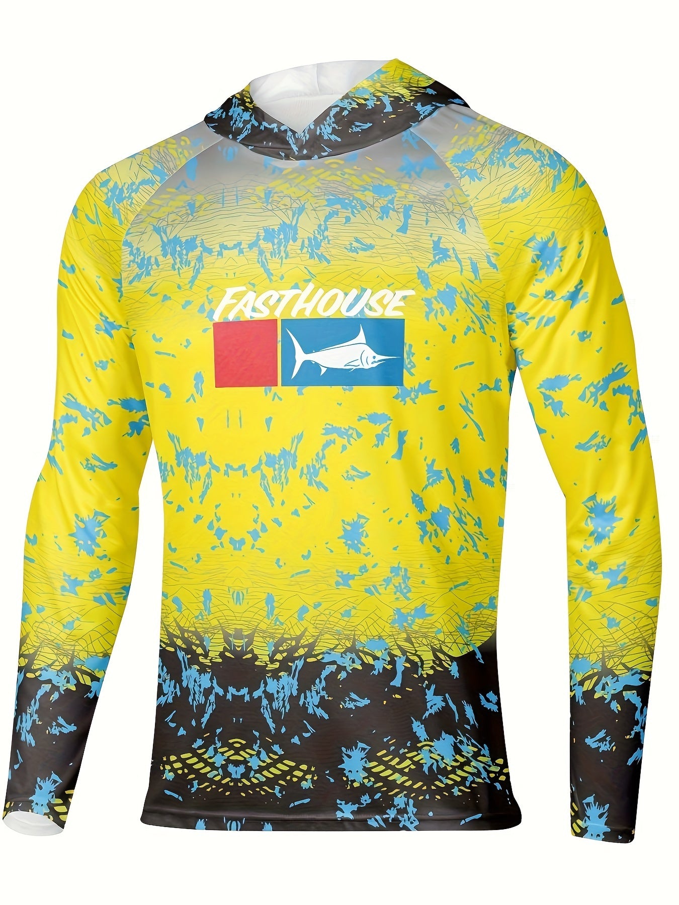 FASTHOUSE Pattern Men's UPF 50 Anti UV Sun Protection Hoodie