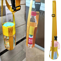 Water Bottle Pouch With Shoulder Strap for Outdoor Activities