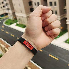 2 Pcs Inspirational Silicone Bracelet for Women