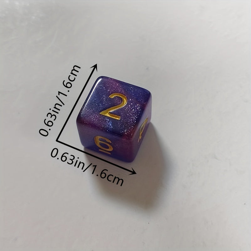 7 Starry Two-Faceted Dice Set