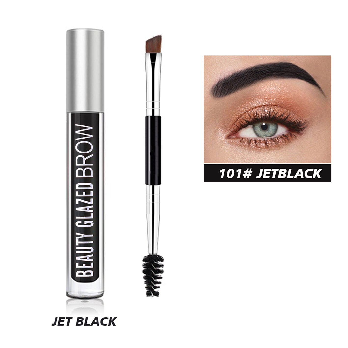 Beauty Glazed 5 Colors Eyebrow Gel Brown Tinted Makeup Pencil