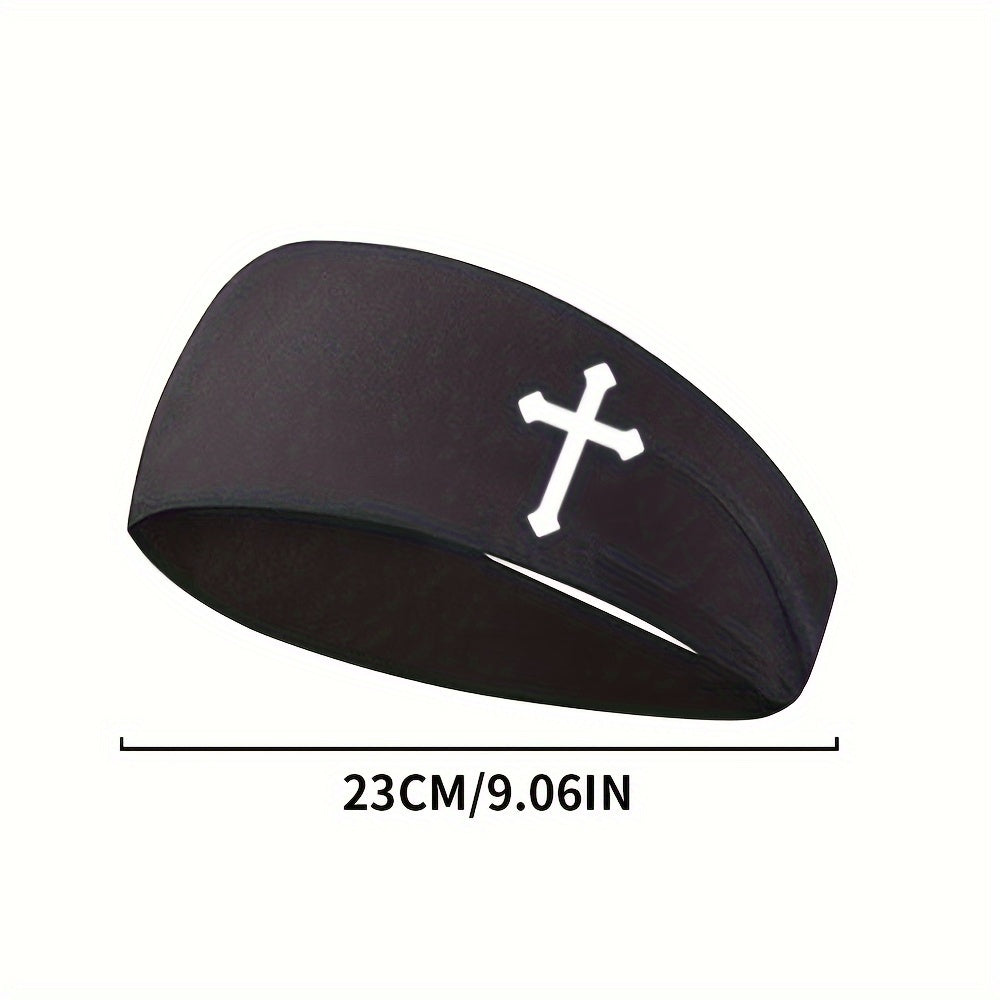 Unisex Sports Headband for Running Cycling Yoga Elastic Quick Dry Sweatband