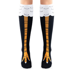 Chicken Leg Socks Crazy Fun Novelty Drumstick Printed Sock