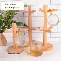 Wooden Storage Shelves Cup Holders Jewelry Racks Towel Racks Hanging Shelves
