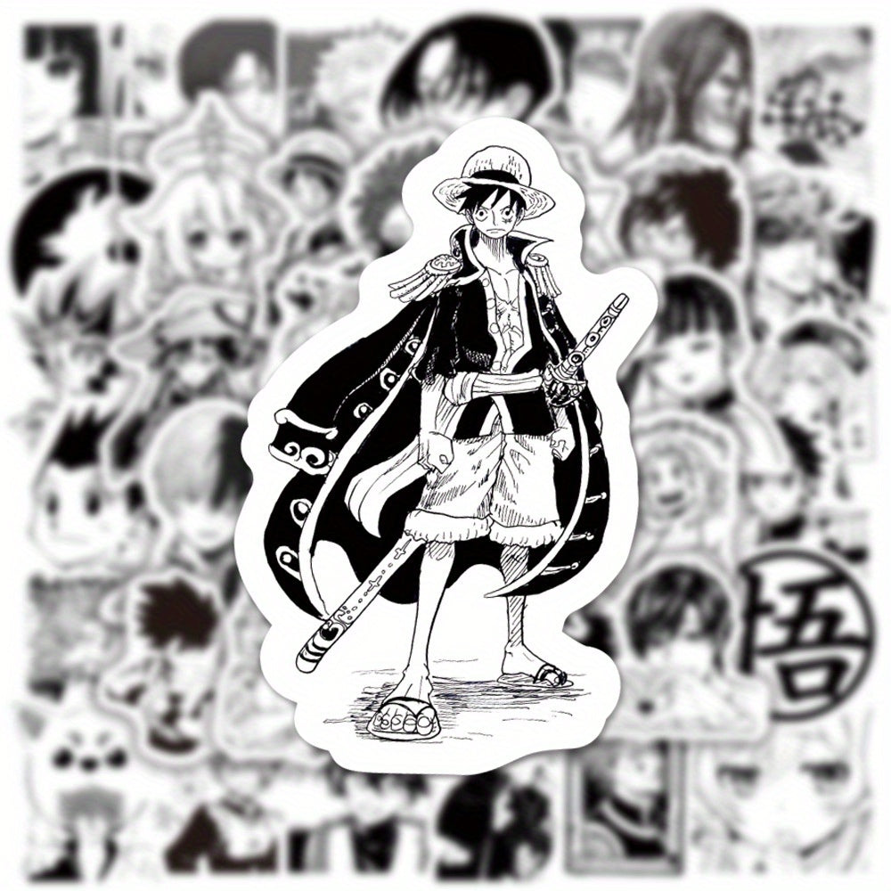 50pcs Anime Series Graffiti Stickers for Phone Laptop Waterproof Decorative
