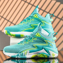 Men's Lace-up Sneakers Athletic Shoes Plus Sizes Breathable Basketball Shoes
