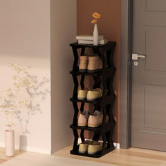 1pc Plastic Shoes Rack Space Saving Organizer