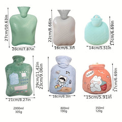 350ml Hot Water Bottle Safe Explosion proof Wear resistant Hand Warmer