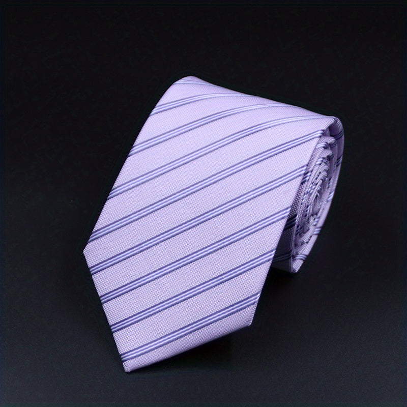 Polyester Necktie Business Formal Tie For Groom Wedding