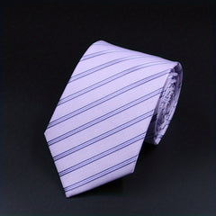 Polyester Necktie Business Formal Tie For Groom Wedding
