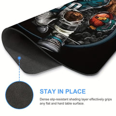 Personalized Textured Non Slip Rubber Base Mouse Pad
