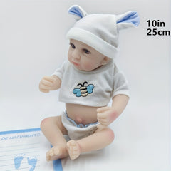 10inch Little Bee Set Clothes Vinyl Reborn Baby Dolls