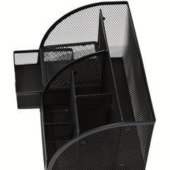 Metal Pen Holder Stationery Storage Box Back To School Supplies