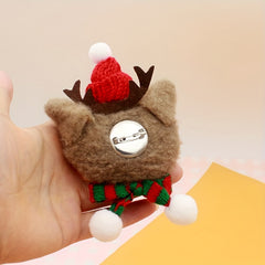 Christmas Deer Plush Brooch, Clothing Accessories