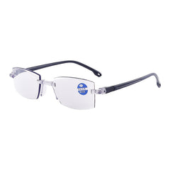 Anti Light Dual Focus Reading Glasses for Reading Books Newspapers