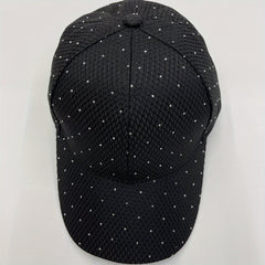 Rhinestone Decor Baseball Cap Lightweight Sun Hat