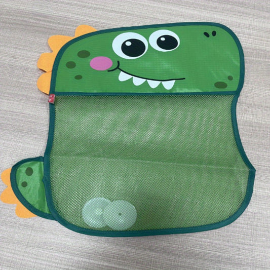 Dinosaur Bathroom Mesh Bag Baby Bath Toy Storage Organizer Pouch