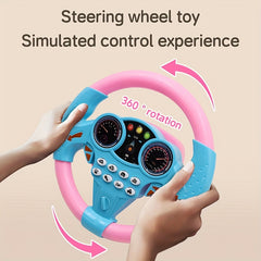 Kids Driving Simulator Steering Wheel Toy - Educational Play