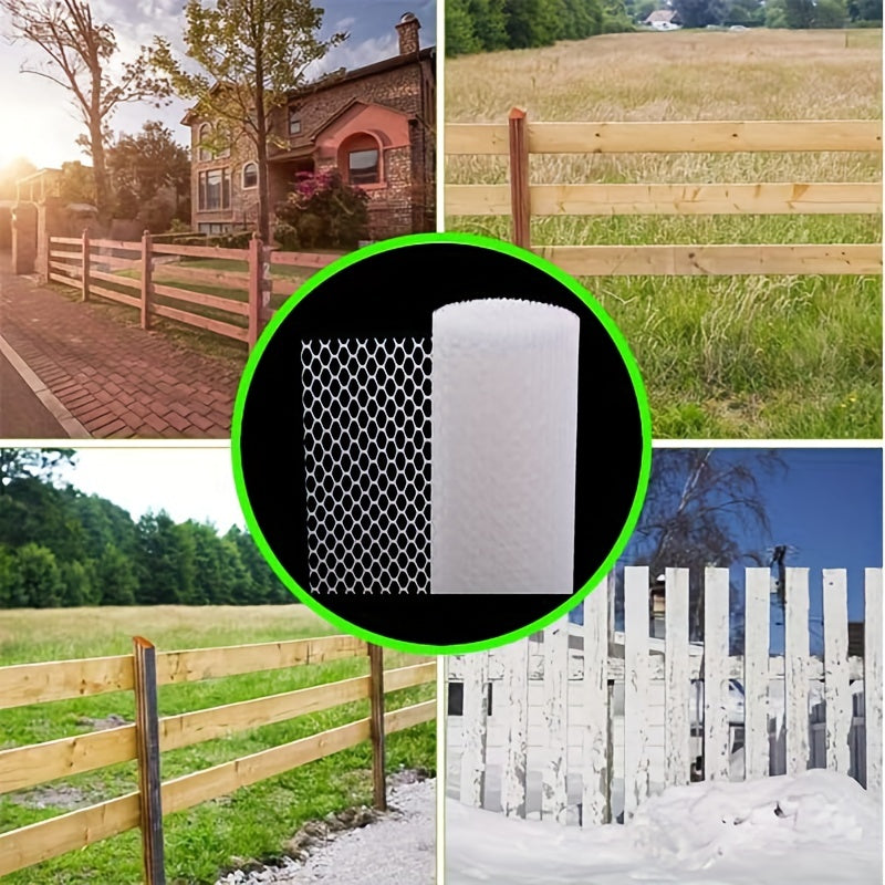 Plastic Wire Mesh Wide Fixed Belt Protective Net for Balcony Gardening