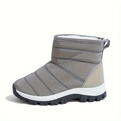 Women's Non slip Snow Boots Warm Winter Outdoor Thickened Medium Tube Boots