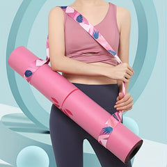 Adjustable Yoga Mat Binding Strap Stretching Band