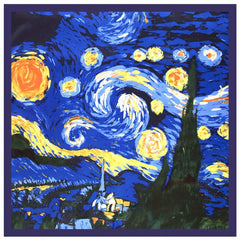 THE STARRY NIGHT Silk Tube Top Bandana