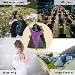 Reusable Female Urinal for Outdoor Hiking Camping
