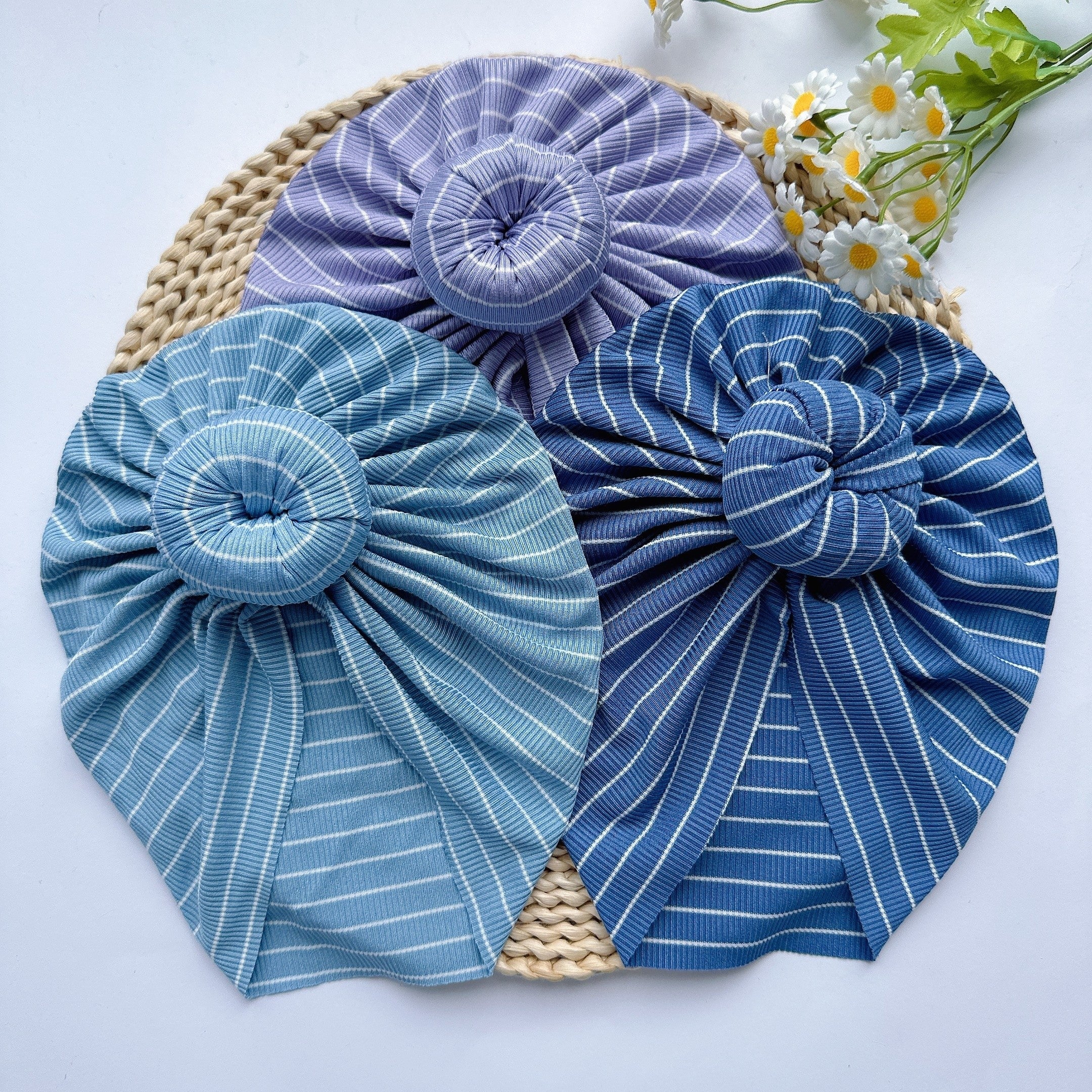 Soft Elastic Cap Baby Donut Pit Cap For Girl