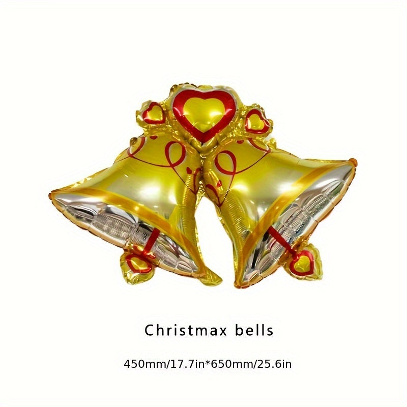 Christmas Cartoon Foil Balloon Decoration Set