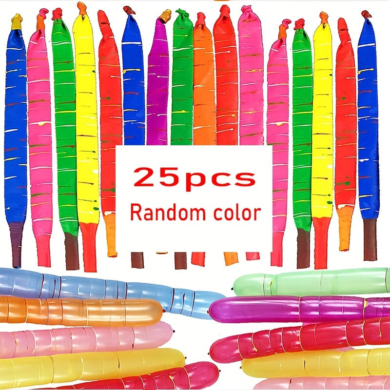 Rocket Balloon Strip Latex Balloon Flying Balloon Decoration