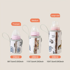 Kids Bottle Insulation Cover - Cute Designs - Keeps Bottles Warm/Cold