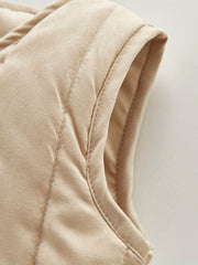 Baby Puffer Vest Jacket with Thermal Padding & Pockets