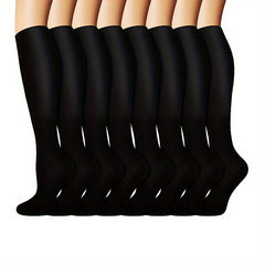 Copper Compression Socks 10-20 mmHg Knee High for Women Men