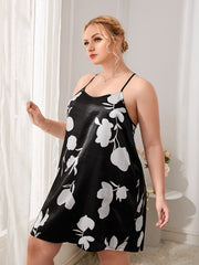 Floral Print Cami Midi Nightdress
