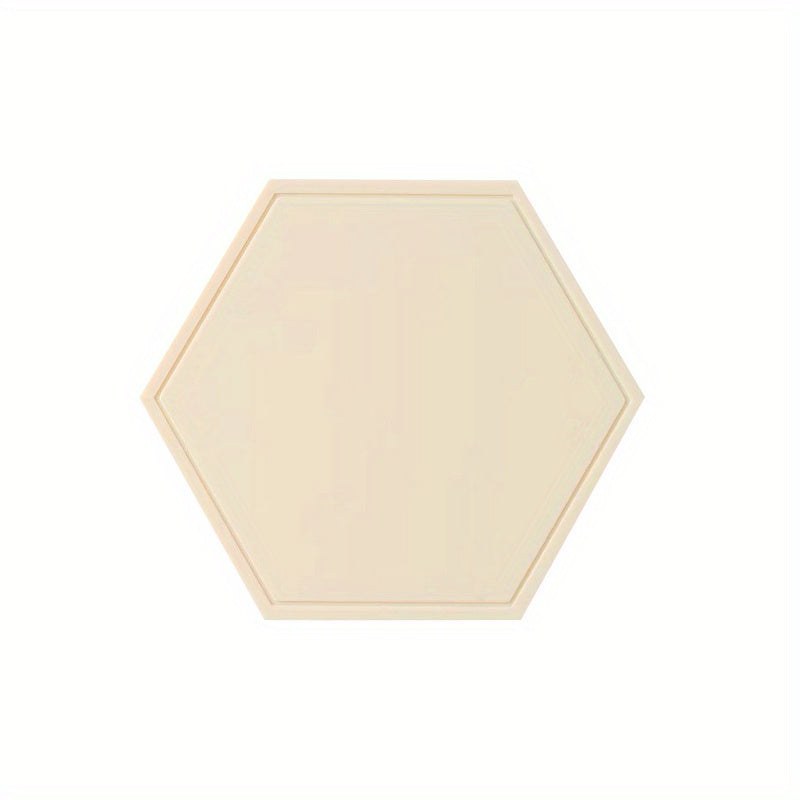 2pcs Heat Resistant Pot Mats Hexagonal Design