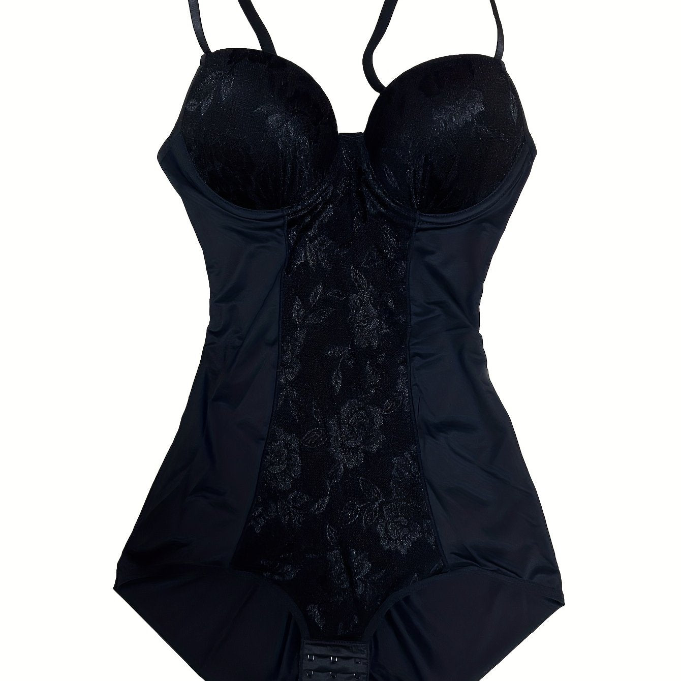 Lace Shaping Bodysuit Push Up Tummy Control Slimmer Slip