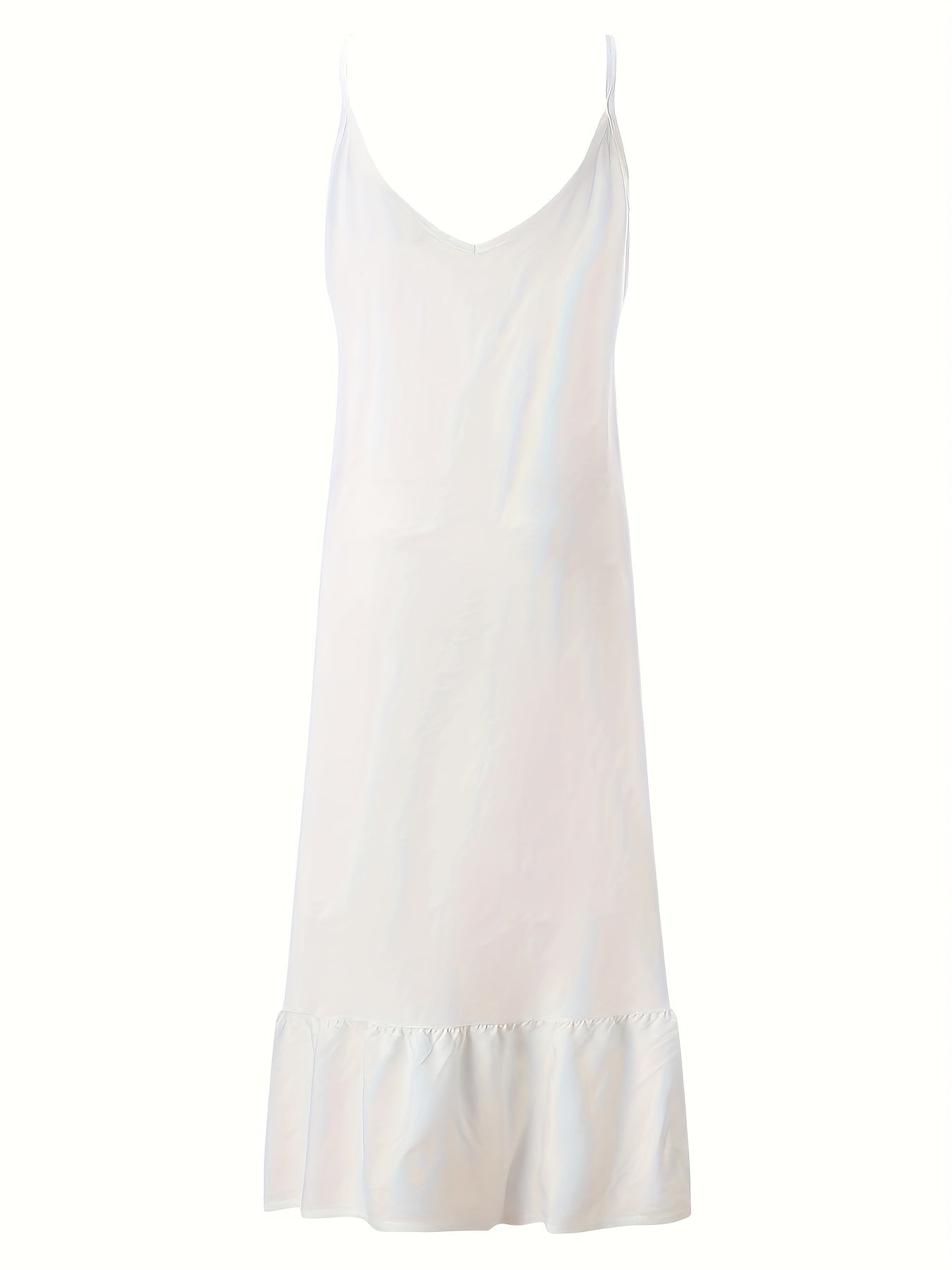 V Neck Loose Fit Beach Dress Women's Swimwear