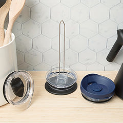 Tumbler Lid Organizer for Kitchen Cabinets and Countertops