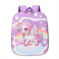 Kids Cartoon Backpack Large Capacity Schoolbag