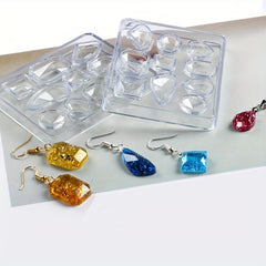 Crystal Epoxy Mold for Earrings and Pendants